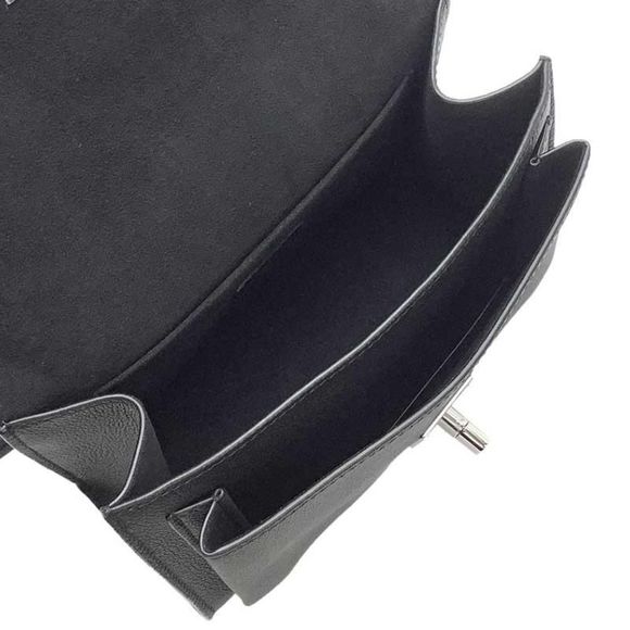 Louis Vuitton My LockMe Chain Shoulder Bag Noir Black Calf Silver Hardware - Picture 4 of 8